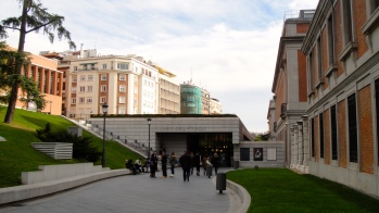 The Prado entrance