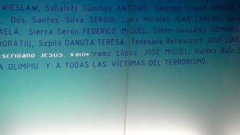 "And to all victims of Terrorism"