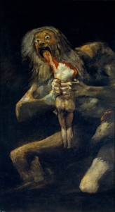 'Saturn Devouring His Son' Goya