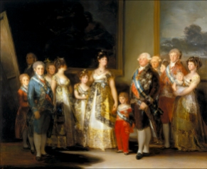 'Charles IV of Spain and His Family' Goya